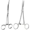 Precision Stainless Steel Locking Hemostatic Forceps BentNose Straight Curved Scissors Pliers 161 2