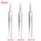 German UltraFine No 5 Blackhead  Pimple Tweezers  Precision Acne Needle Tool For Facial Care 12