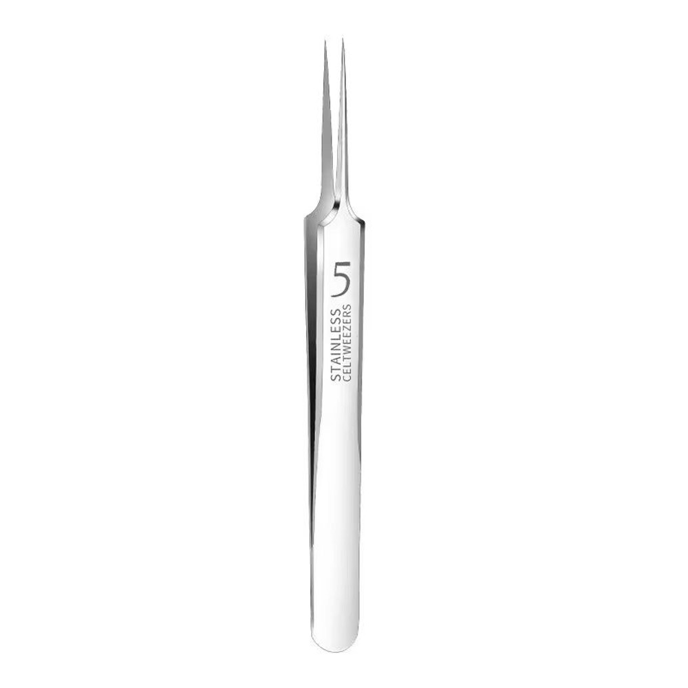 German UltraFine No 5 Blackhead  Pimple Tweezers  Precision Acne Needle Tool For Facial Care 8