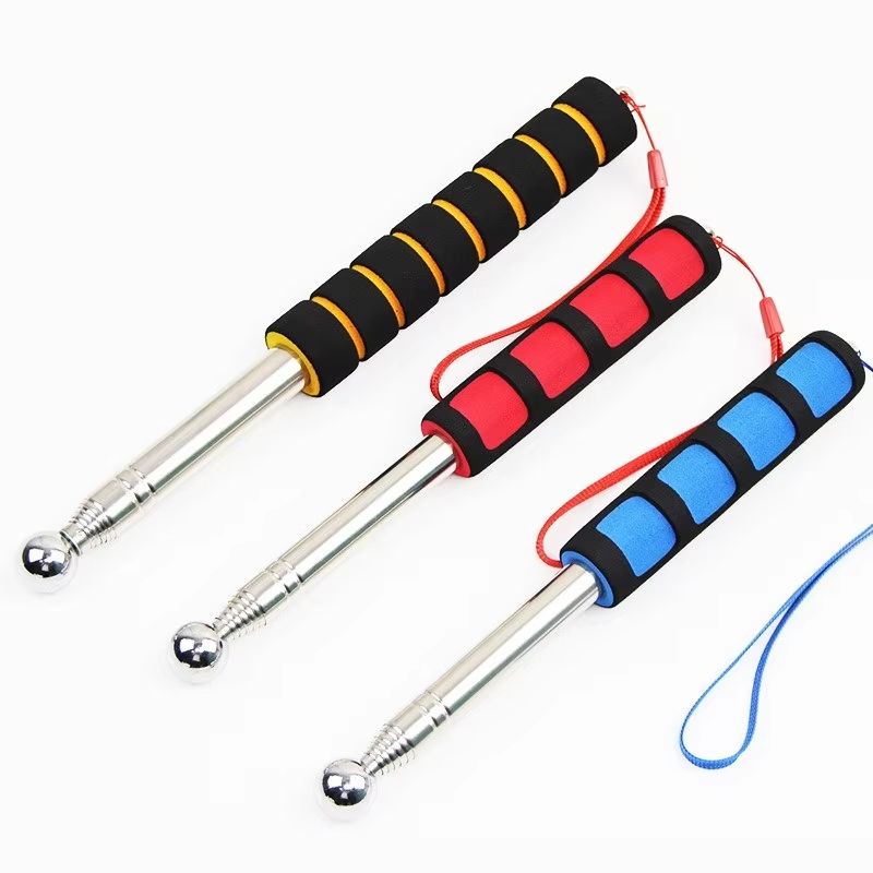 Retractable Stainless Steel Hollow Drum Hammer For Tile  Wall Inspection  13m Length 0