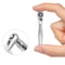 Mini DoubleHeaded Ratchet Wrench 14 Drive Socket Bit Driver With Quick Release 0