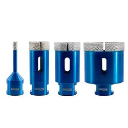 justinlau m14 dry diamond core drill bit – vacuum brazed tile & stone hole cutter