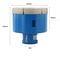 JUSTINLAU M14 Dry Diamond Core Drill Bit Vacuum Brazed Tile Stone Hole Cutter 19