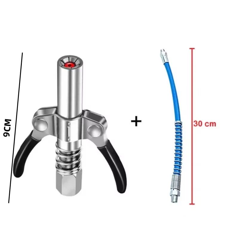 HighPressure 10000 PSI Grease Gun Coupler With Quick Release  18 NPT Thread 5