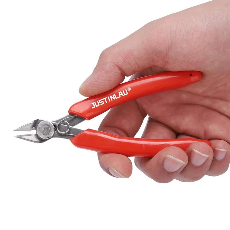 PLATO 170 Mini Diagonal Cutting Pliers Stainless Steel Side Snips For Electronics 3D Printing 0