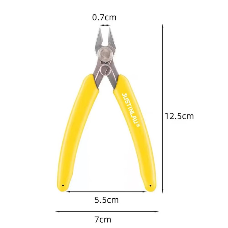 PLATO 170 Mini Diagonal Cutting Pliers Stainless Steel Side Snips For Electronics 3D Printing 9
