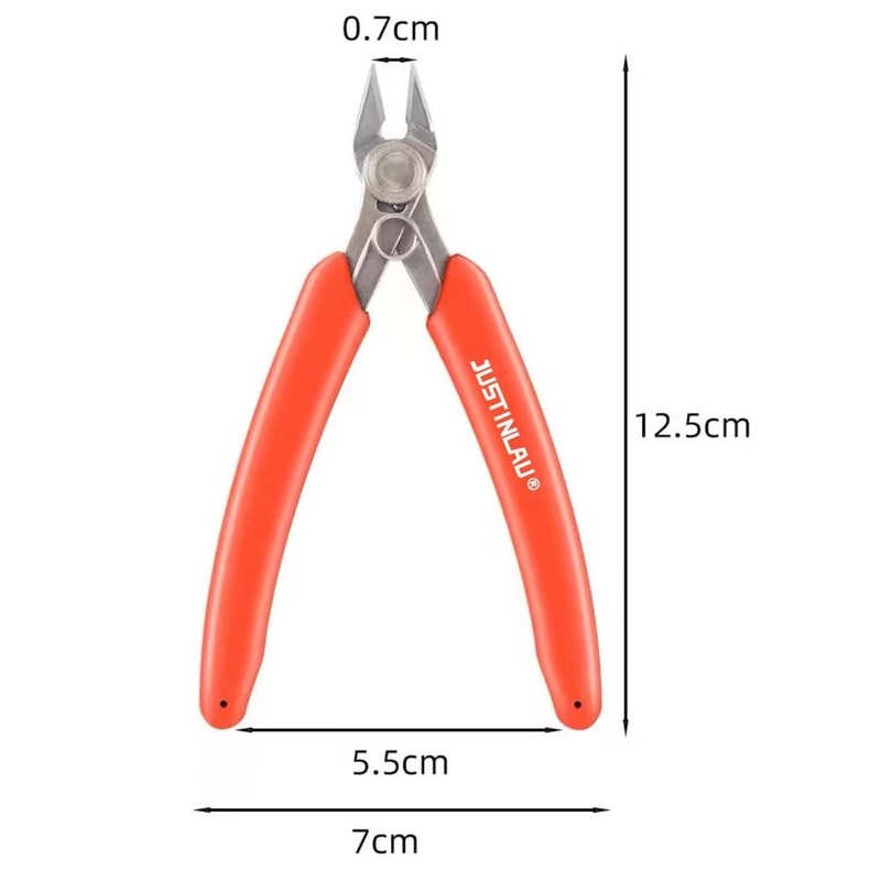 PLATO 170 Mini Diagonal Cutting Pliers Stainless Steel Side Snips For Electronics 3D Printing 1