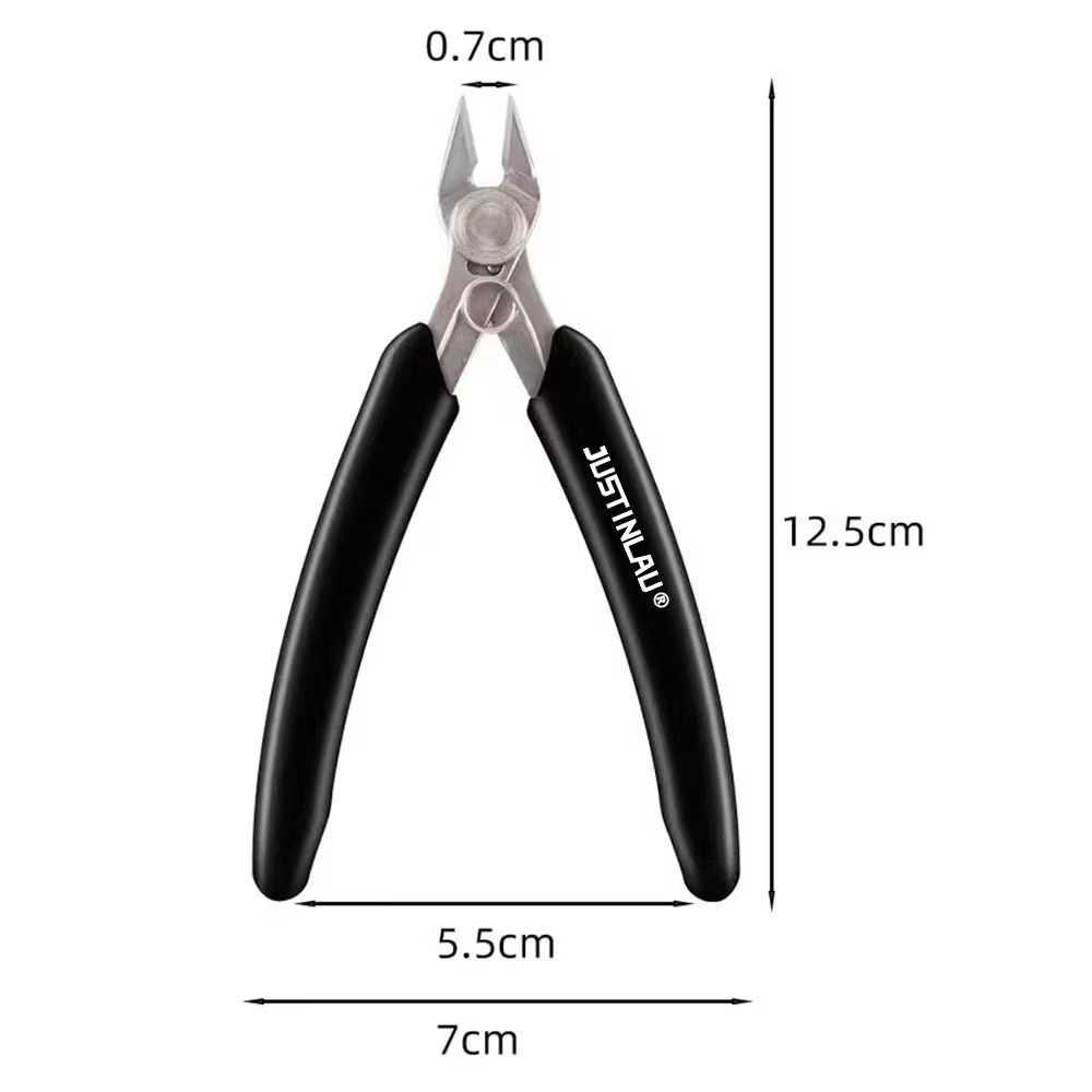 PLATO 170 Mini Diagonal Cutting Pliers Stainless Steel Side Snips For Electronics 3D Printing 6