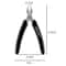 PLATO 170 Mini Diagonal Cutting Pliers Stainless Steel Side Snips For Electronics 3D Printing 6