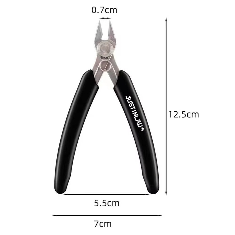 PLATO 170 Mini Diagonal Cutting Pliers Stainless Steel Side Snips For Electronics 3D Printing 6
