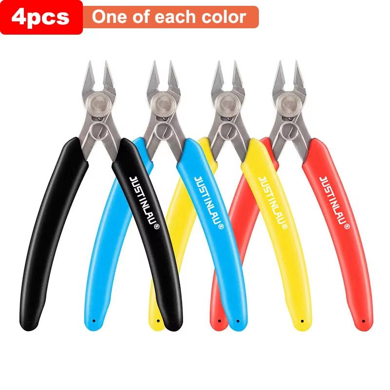 PLATO 170 Mini Diagonal Cutting Pliers Stainless Steel Side Snips For Electronics 3D Printing 16