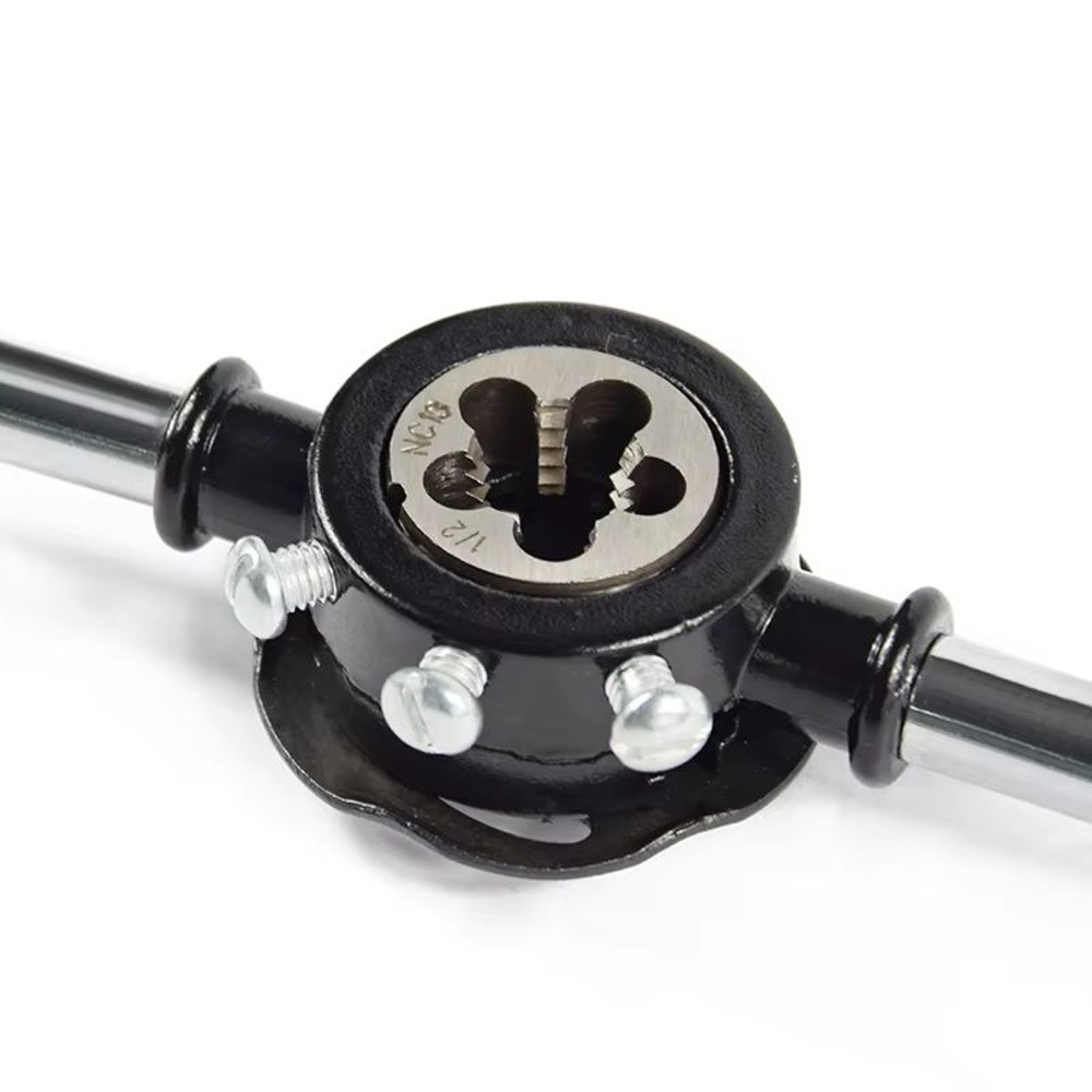 JUSTINLAU 60Piece Metric Tap And Die Set  Precision Threading Tools For Metalworking And DIY Projec 5