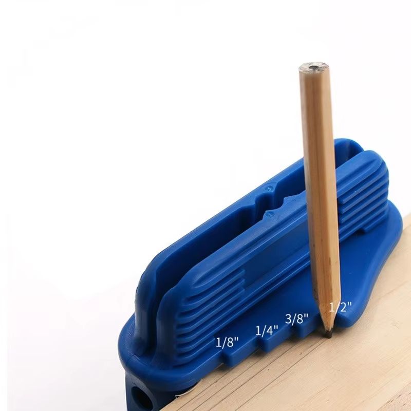 JUSTINLAU 90 Center Line Gauge Finder  Precision Woodworking Scriber For Exact Centerline Marking 0