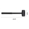 JUSTINLAU Portable Plastic Mallet Lightweight Installation Hammer For Home Repairs And DIY Project 5