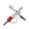 JUSTINLAU 4Way Universal Internal Triangle Key Wrench  Multifunctional Hand Tool For Plumbing Elect 1
