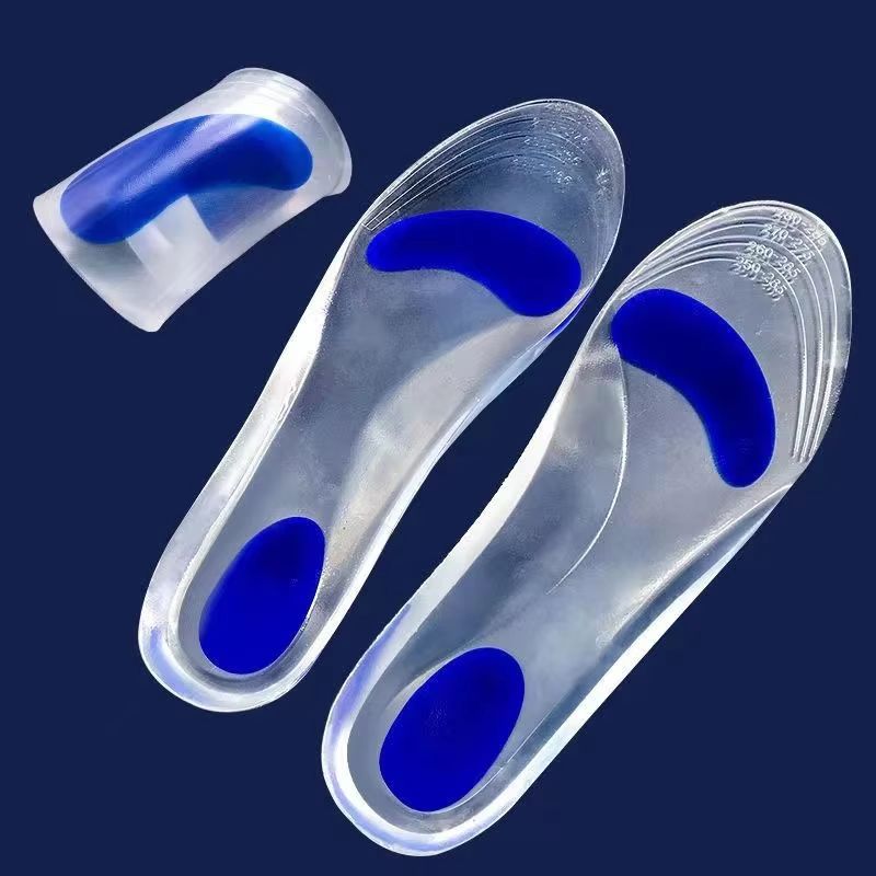 Orthopedic Silicone Gel Insoles For Men  Women  MedicalGrade Arch Support For Flat Feet  Plantar Fa 4