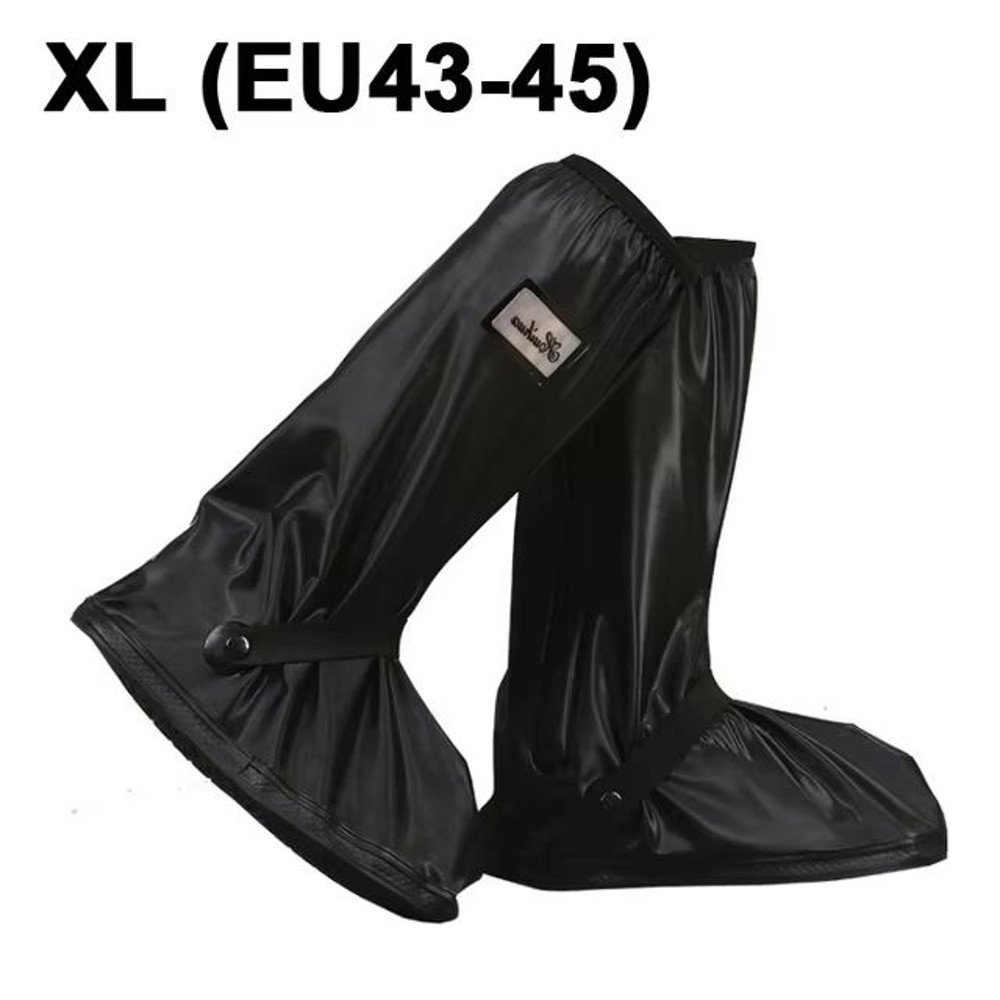 Thickened HighTube Waterproof Rain Boot Covers Reusable Motorcycle Cycling Outdoor NonSlip Oversh 9