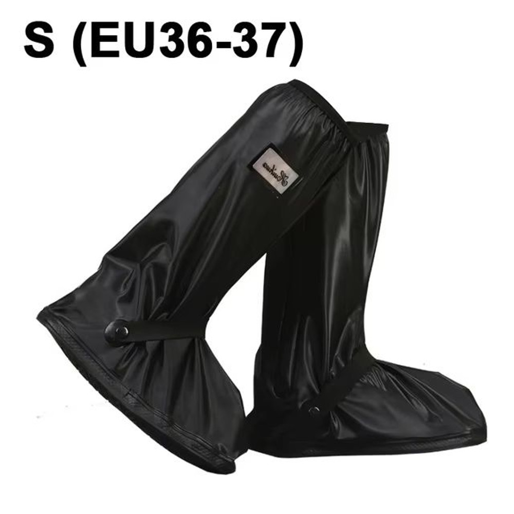 Thickened HighTube Waterproof Rain Boot Covers Reusable Motorcycle Cycling Outdoor NonSlip Oversh 6