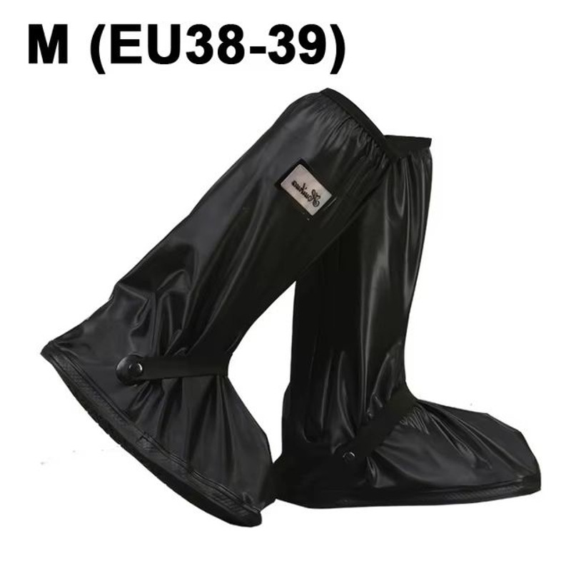 Thickened HighTube Waterproof Rain Boot Covers Reusable Motorcycle Cycling Outdoor NonSlip Oversh 7