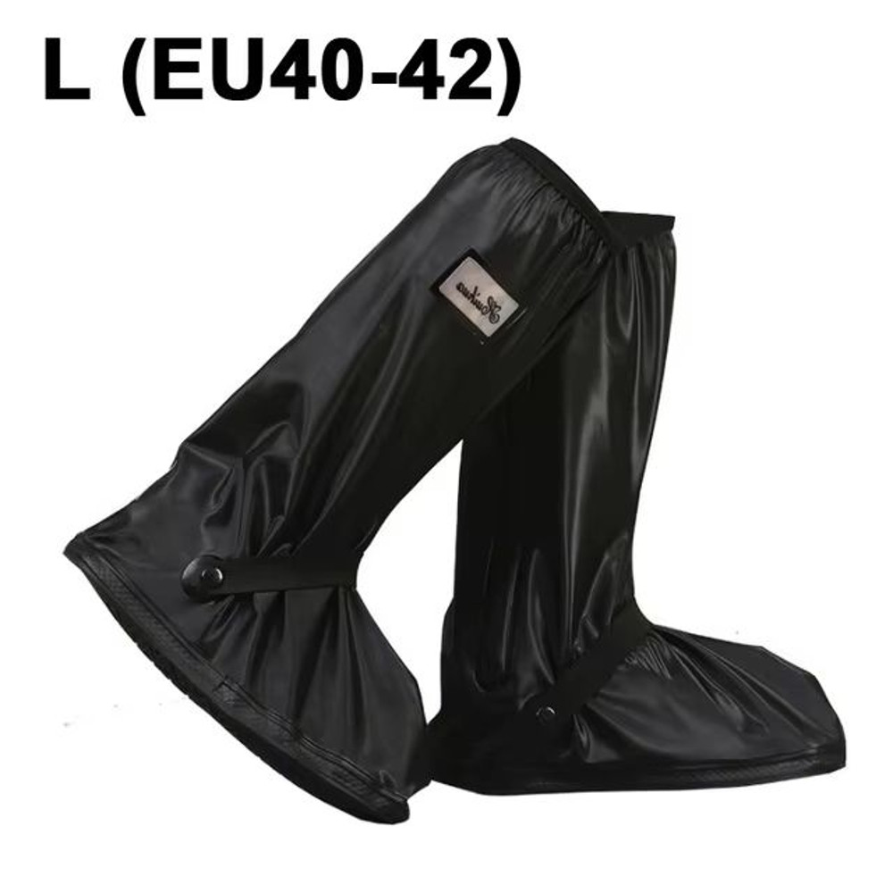 Thickened HighTube Waterproof Rain Boot Covers Reusable Motorcycle Cycling Outdoor NonSlip Oversh 8