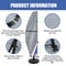Waterproof Patio Umbrella Parasol Cover Fits Cantilever Straight Style Umbrellas 1214 Feet 2