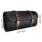 Faux Leather Motorcycle Front Fork Tool Bag Waterproof Handlebar Roll Bag For Harley Sportster Kaw 11