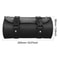 Faux Leather Motorcycle Front Fork Tool Bag Waterproof Handlebar Roll Bag For Harley Sportster Kaw 6