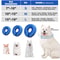 Inflatable Soft Pet Recovery Collar Adjustable Protective Dog And Cat Cone For PostSurgery Comfort 4