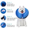 Inflatable Soft Pet Recovery Collar Adjustable Protective Dog And Cat Cone For PostSurgery Comfort 5