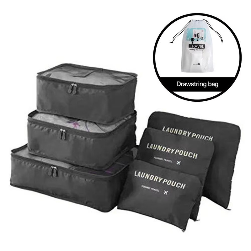 TravelMaster Ultra Organiser Set  8Piece Premium Luggage Packing Cube  Sorting Bags 13