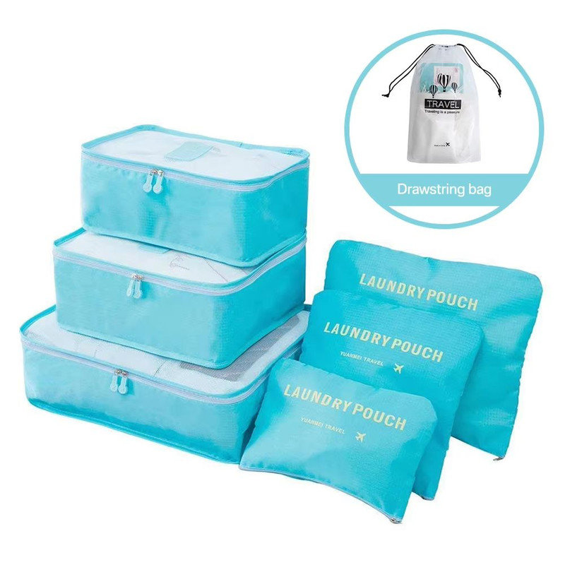 TravelMaster Ultra Organiser Set  8Piece Premium Luggage Packing Cube  Sorting Bags 15