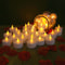 AmbienceGlow WarmWhite Flicker LED Tea Lights Set 24 Pack Safe Stylish Decorative Candles 0