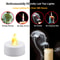 AmbienceGlow WarmWhite Flicker LED Tea Lights Set 24 Pack Safe Stylish Decorative Candles 3