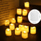 AmbienceGlow WarmWhite Flicker LED Tea Lights Set 24 Pack Safe Stylish Decorative Candles 7