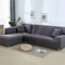StretchGuard Premium Sofa Slipcover Set Elastic SolidColour Protection For 1234 Seater LShaped Se 11