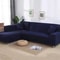 StretchGuard Premium Sofa Slipcover Set Elastic SolidColour Protection For 1234 Seater LShaped Se 13