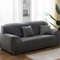 StretchGuard Premium Sofa Slipcover Set  Elastic SolidColour Protection For 1234 Seater  LShaped Se 1