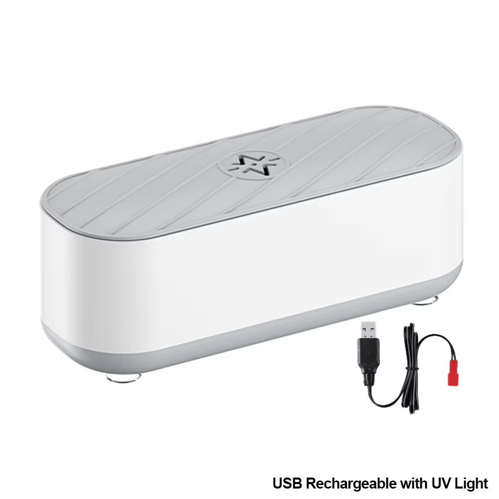 UltraClean Sonic Jewelry  Glasses Washer  USB Rechargeable HighFrequency Vibration Cleaner 8