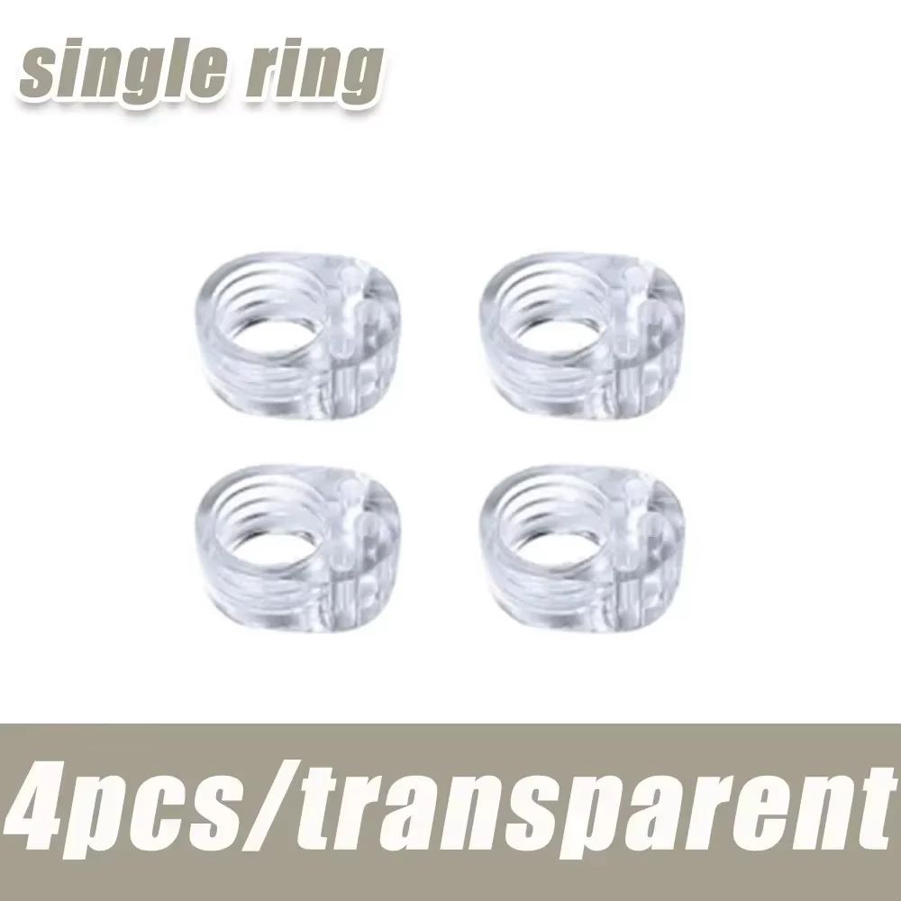 CrystalShield Transparent Silicone Door Stopper Pad  Wall  Door Handle Impact Buffer For Baby Safet 9