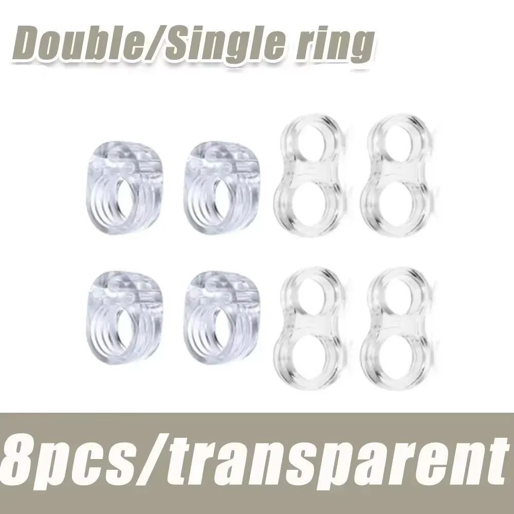 CrystalShield Transparent Silicone Door Stopper Pad  Wall  Door Handle Impact Buffer For Baby Safet 12