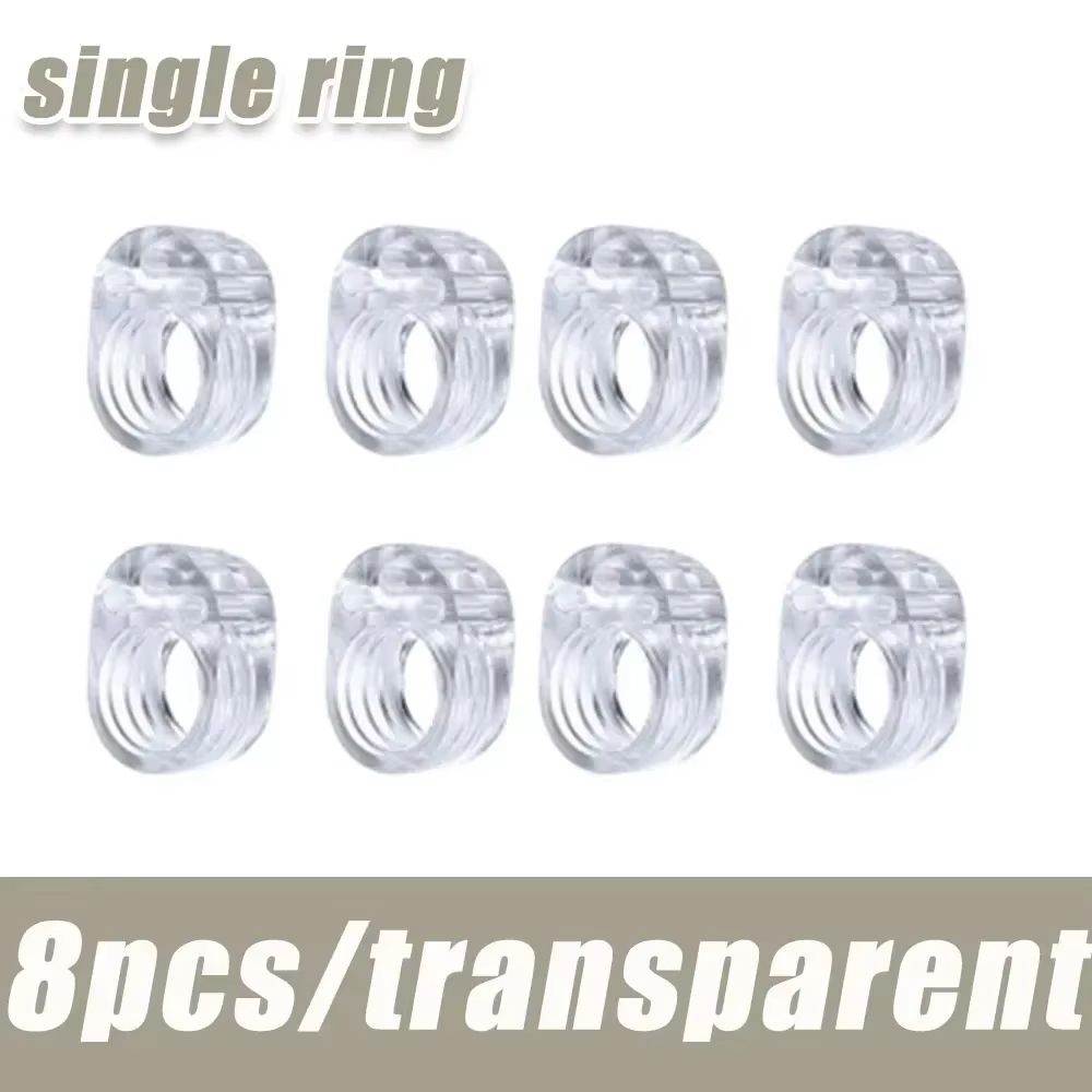 CrystalShield Transparent Silicone Door Stopper Pad  Wall  Door Handle Impact Buffer For Baby Safet 6