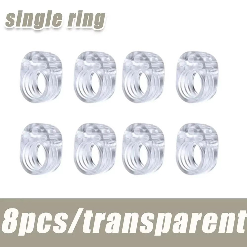 CrystalShield Transparent Silicone Door Stopper Pad  Wall  Door Handle Impact Buffer For Baby Safet 6