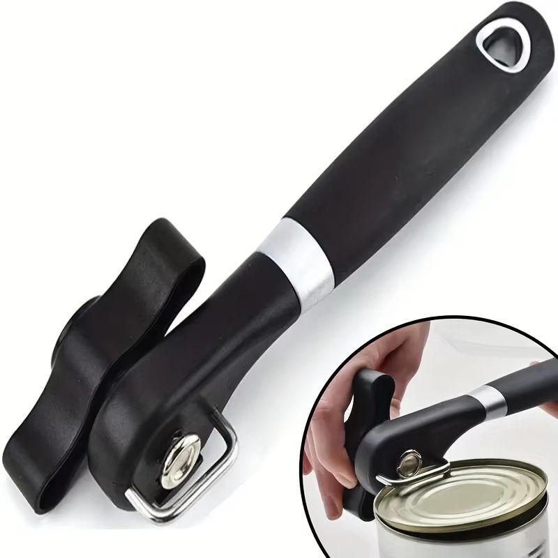 Stain Guard Stainless Steel Can Opener Easy Grip Manual Multi Use Kitchen Tool 1