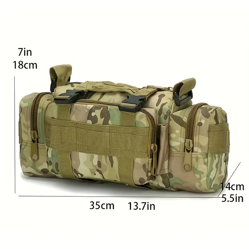 TrailMate Nylon Outdoor Crossbody Bag Climbing Hiking Camping Shoulder Sling 2