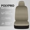 Universal Beige FullSet Car Seat Covers Front Rear Split Bench Fit For Trucks Vans SUVs 1