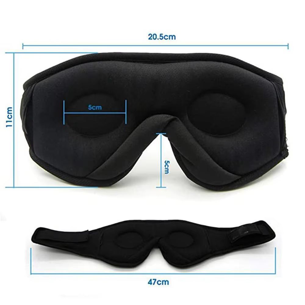 DreamSound 3D Wireless Sleep Mask With Bluetooth Headphones Builtin HD Speaker Eye Mask 1