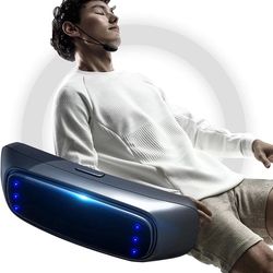 smart snoreguard ems pulse anti-snoring device – portable hanging-ear sleep aid