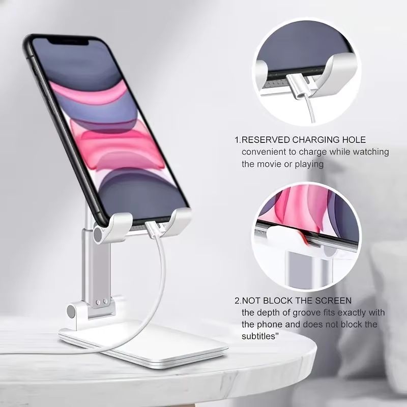 UniversalExtend Adjustable Desk Tablet Phone Stand Compatible With IPhone IPad Xiaomi More 2