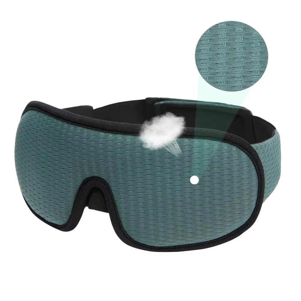SleepVoid 3D Contoured Sleep Mask Sanctuary For Travel Daytime Naps Night Rest 10