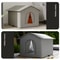 CozyCave Waterproof Outdoor Pet House Foldable Winter Warm Bed For Small Dogs Cats 4
